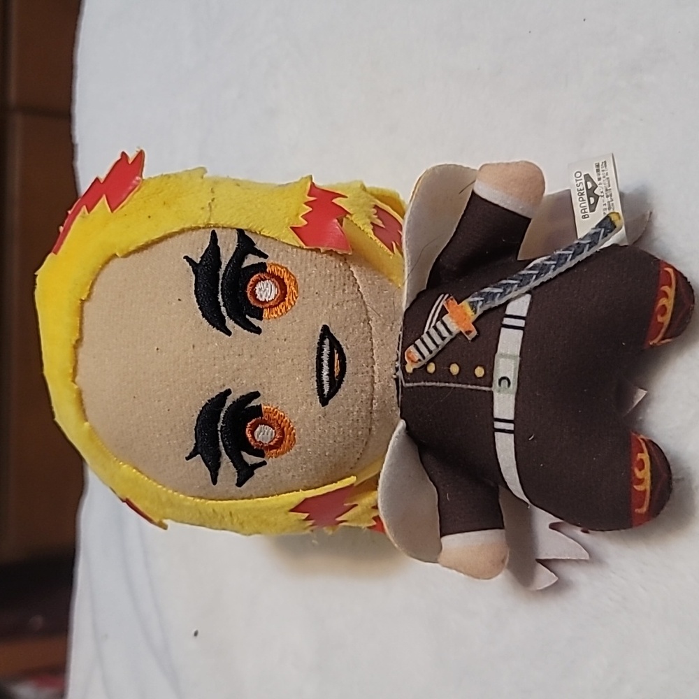 DEMON SLAYER KYOJURO RENGOKU KIMETSU NO YAIBA OFFICIAL 6" PLUSH IMPORT JAPAN